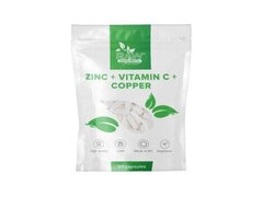 Raw Powders Zinc + Vitamina C + Cupru 90 Capsule